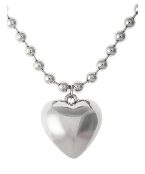 EVRIS（エヴリス）の「HEART MOTIF CHOKER ネックレス（ネックレス・レディース・シルバー/ゴールド・FREE）」の8枚目の写真