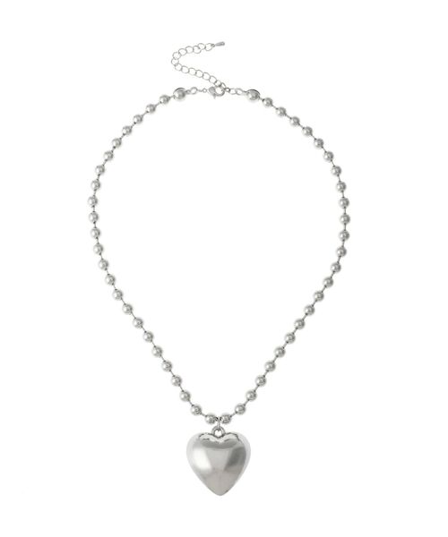 EVRIS（エヴリス）の「HEART MOTIF CHOKER ネックレス（ネックレス・レディース・シルバー/ゴールド・FREE）」の3枚目の写真