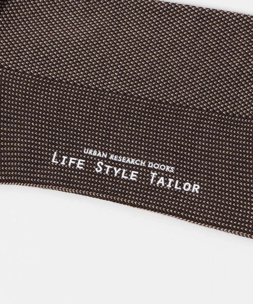 URBAN RESEARCH DOORS(アーバンリサーチドアーズ)の「LIFE STYLE TAILOR バーズアイドレスソックス(ソックス/靴下・メンズ・ブラック/ブラウン/ネイビー・-)」の10枚目の写真