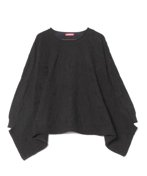 【チャイハネ】ジャカードコットンニットペイズリートップス（ニット/セーター）｜チャイハネ（チャイハネ）