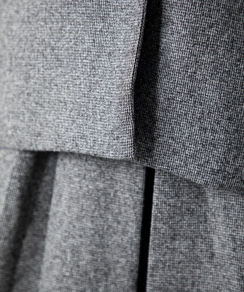 MILLION CARATS（ミリオンカラッツ）の「上品な雰囲気と程よいリラックス感が、大人の余裕を演出する配色ステッチツイードジャケット（その他アウター・レディース・ブラック/グレー/チャコールグレー・FREE）」の18枚目の写真