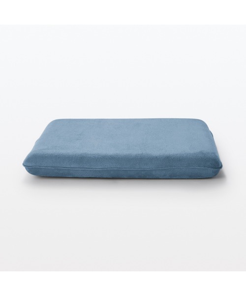 無印良品（ムジルシリョウヒン）の「高反発シートクッション　４０×４０ｃｍ（クッション/クッションカバー・メンズ・ベージュ/ブルー系/チャコールグレー・FREE）」の8枚目の写真