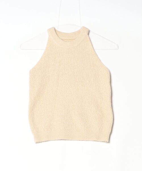 LETee(レティー)の「ラメ入りノースリーブ&トップ ツインニットプルオーバー(ニット/セーター・レディース・ブラック/ホワイト/レッド/ベージュ・FREE)」の16枚目の写真