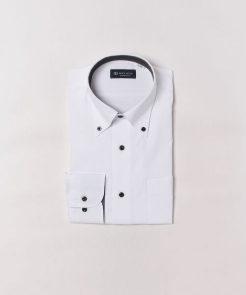 透け防止 形態安定ノーアイロン ボタンダウン 長袖ビジネスワイシャツ（ビジネスシャツ）｜TOKYO SHIRTS（トウキョウシャツ）