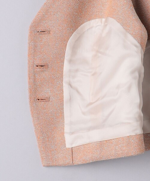AEWEN MATOPH（イウエン マトフ）の「＜AEWEN MATOPH＞シルク シャンブレー キャミソール ベスト（ベスト・レディース・ベージュ/オレンジ・FREE）」の22枚目の写真