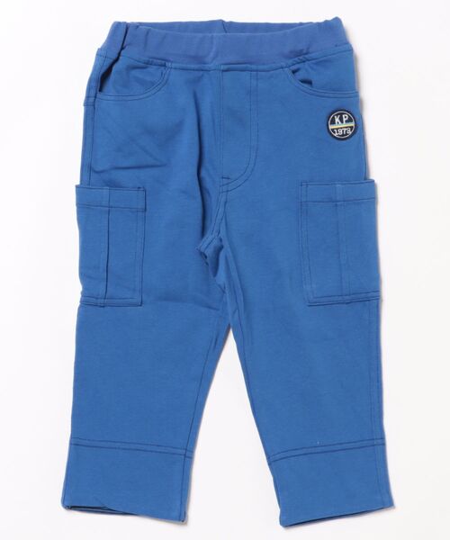 KP BOY(ケーピーボーイ)の「天竺7分丈パンツ(110-140)(その他パンツ・キッズ・ブルー/エメラルド/ブラック・140cm/130cm/120cm/110cm)」の3枚目の写真