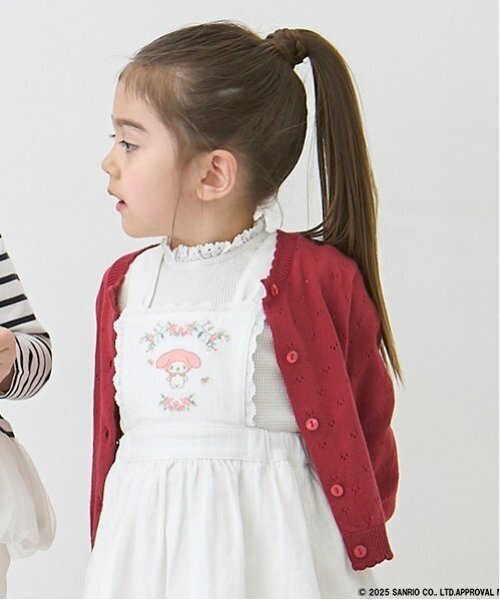 petit main(プティマイン)の「【オーガニック】襟付き長袖T(Tシャツ/カットソー・キッズ・グレー/オフホワイト/ライトピンク・80cm/90cm/110cm/100cm/120cm/130cm)」の5枚目の写真