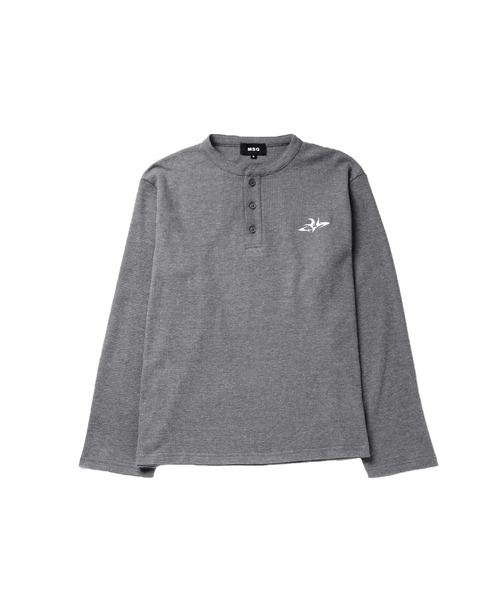 セール】刺繍ロゴサーマルロングスリーブTシャツ（Tシャツ