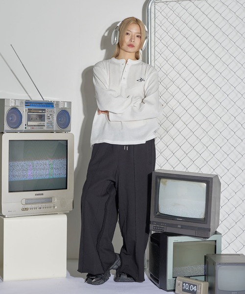 【HUMAN MADE】サーマルロングスリーブTシャツ☆白 ロゴ ロンT HUMAN MADE】サーマルロングスリーブTシャツ☆白 ロゴ ロンT