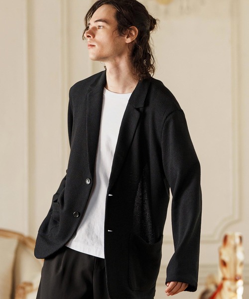 mj10559- サーマルテーラードジャケット（テーラードジャケット