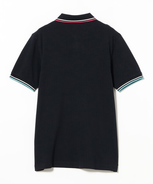 みー　Fred Perry ポロシャツ　M3600 ブラック FRED PERRY: M3600 TWIN TIPPED FRED PERRY ポロシャツ｜ SHIPS