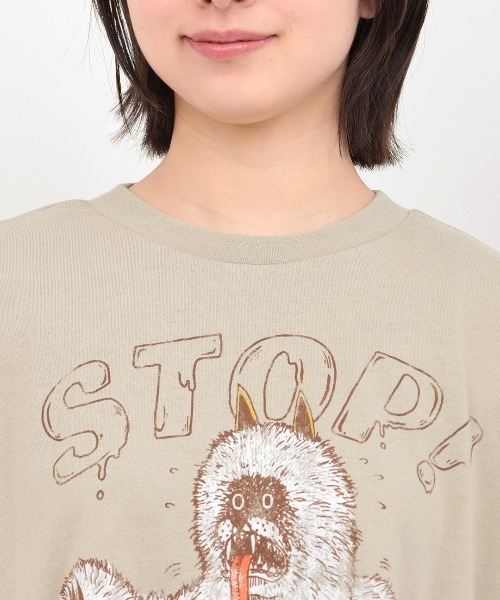 チチカカ（チチカカ）の「カチナベアプリントＴシャツ（Tシャツ/カットソー・レディース・ベージュ/レッド/ブラック・FREE）」の12枚目の写真