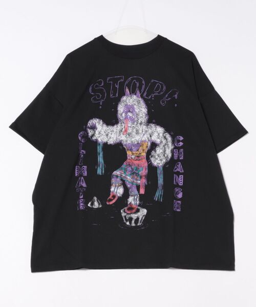 チチカカ（チチカカ）の「カチナベアプリントＴシャツ（Tシャツ/カットソー・レディース・ベージュ/レッド/ブラック・FREE）」の22枚目の写真