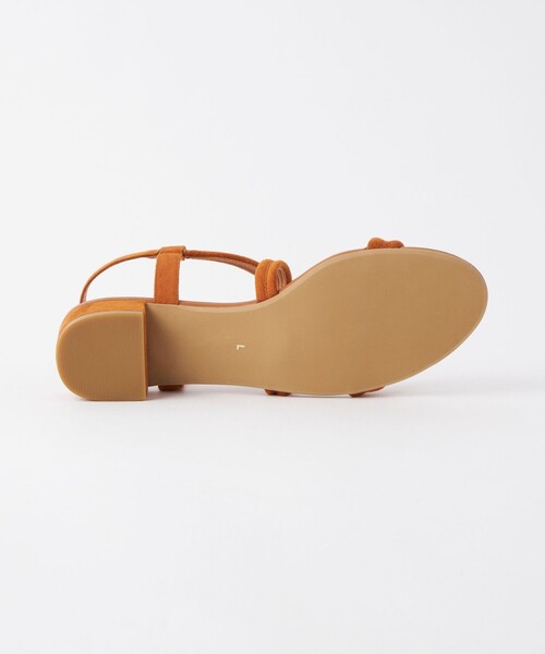 green label relaxing(グリーンレーベルリラクシング)の「パデッドクロス サンダル(3cmヒール)(サンダル・レディース・ブラック/ブラウン/ターコイズブルー・S/M/L/XL)」の15枚目の写真