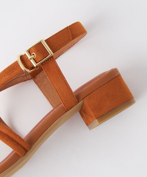 green label relaxing(グリーンレーベルリラクシング)の「パデッドクロス サンダル(3cmヒール)(サンダル・レディース・ブラック/ブラウン/ターコイズブルー・S/M/L/XL)」の12枚目の写真