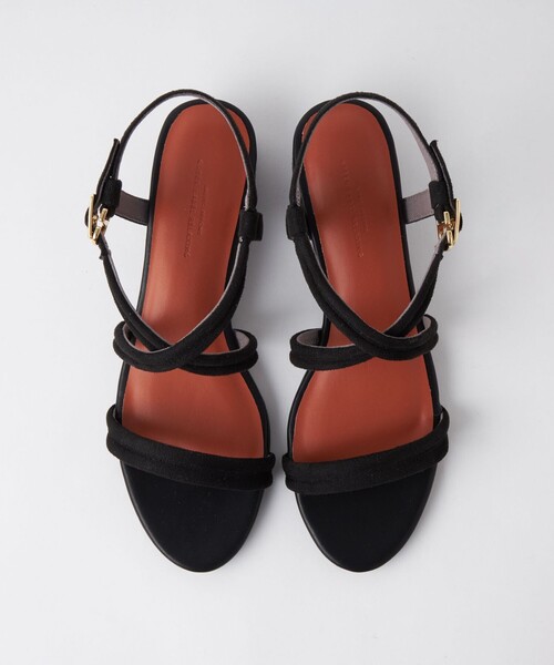 green label relaxing(グリーンレーベルリラクシング)の「パデッドクロス サンダル(3cmヒール)(サンダル・レディース・ブラック/ブラウン/ターコイズブルー・S/M/L/XL)」の11枚目の写真