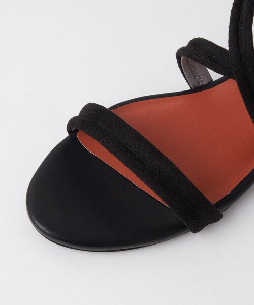 green label relaxing(グリーンレーベルリラクシング)の「パデッドクロス サンダル(3cmヒール)(サンダル・レディース・ブラック/ブラウン/ターコイズブルー・S/M/L/XL)」の10枚目の写真