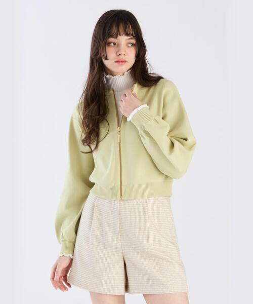 トゥービーライトニットブルゾン