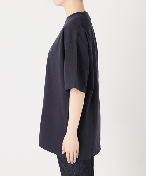 journal standard L'essage(ジャーナルスタンダードレサージュ)の「POETMEETSDUBWISE LOGO Low Oversized:Tシャツ(Tシャツ/カットソー・レディース・ライトグレー/ネイビー・FREE)」の17枚目の写真
