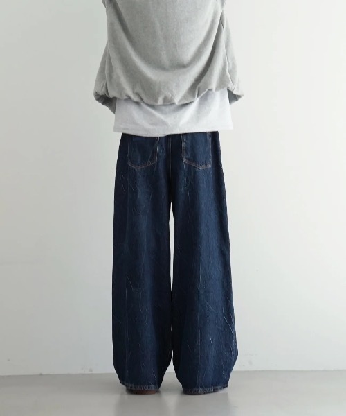 GANNI Crinkled Future Denim Marri | 激安通販のイーサプライ