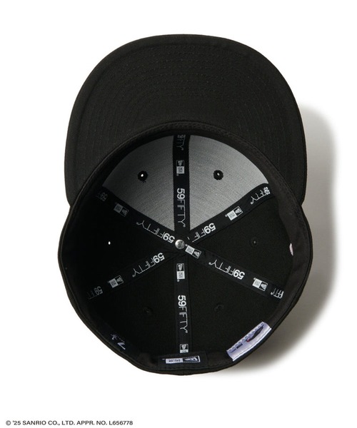 NEW ERA ハローキティ キャップ ブラック NEW ERA ( ニューエラ ) 59FIFTY HELLO KITTY キャップ ブラック