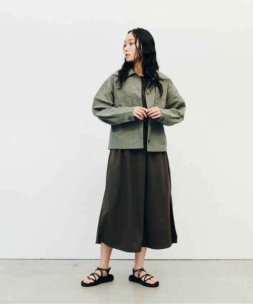 KELTY(ケルティ)の「ショート シャツ ブルゾン(ブルゾン・レディース・ライトブルー/カーキ/ブラック/ベージュ・FREE)」の19枚目の写真