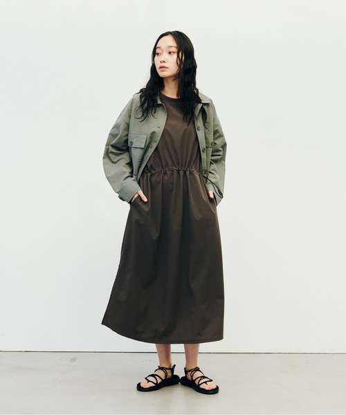 KELTY(ケルティ)の「ショート シャツ ブルゾン(ブルゾン・レディース・ライトブルー/カーキ/ブラック/ベージュ・FREE)」の18枚目の写真