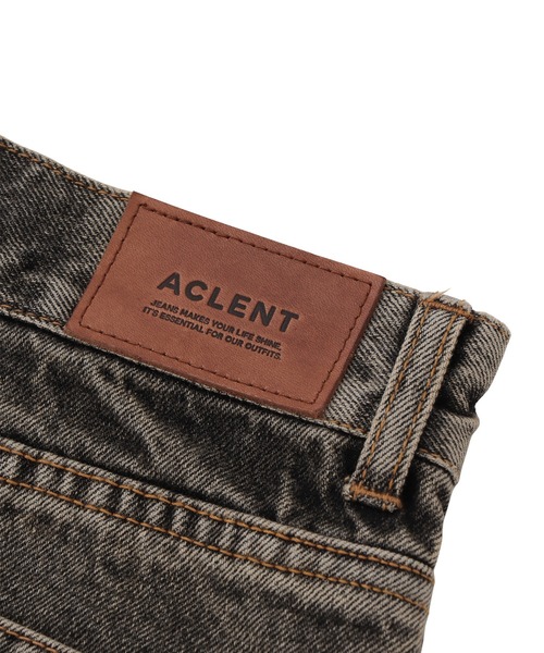 ACLENT（アクレント）の「ヴィンテージJ/Wストレートデニムパンツ