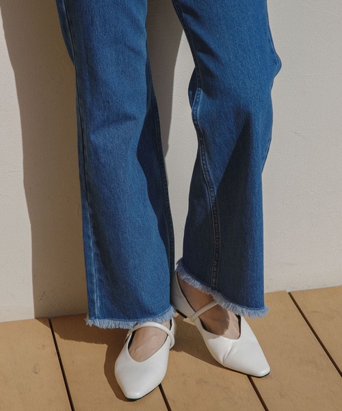 REMME（レメ）の「REMME　ストラップフラットシューズ（その他シューズ・レディース・ホワイト/ブラック・37/38）」の14枚目の写真