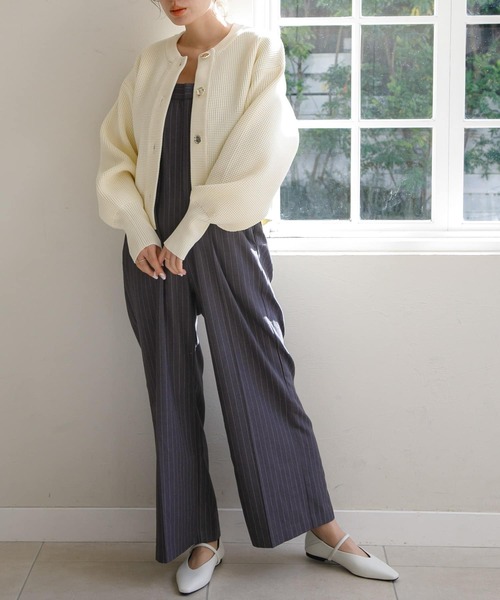 REMME（レメ）の「REMME　ストラップフラットシューズ（その他シューズ・レディース・ホワイト/ブラック・37/38）」の5枚目の写真