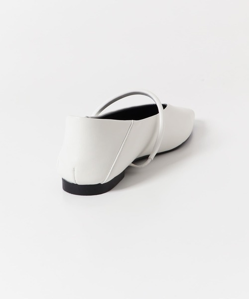 REMME（レメ）の「REMME　ストラップフラットシューズ（その他シューズ・レディース・ホワイト/ブラック・37/38）」の10枚目の写真