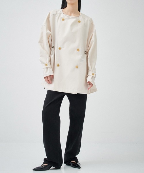 ⭐︎週末限定SALE⭐︎【美品】VACHEMENT（ヴァシュモン）　トレンチコート EDIT. FOR LULU トレンチコート コート 「VACHEMENT