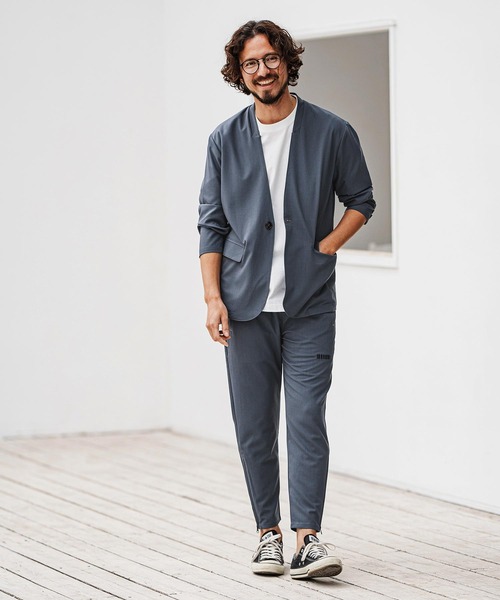 felkod(フィルコッド)の「mp13317- Light Oxford Easy Pants イージーパンツ(その他パンツ・メンズ・ネイビー/ブラック・L/M/S)」の6枚目の写真