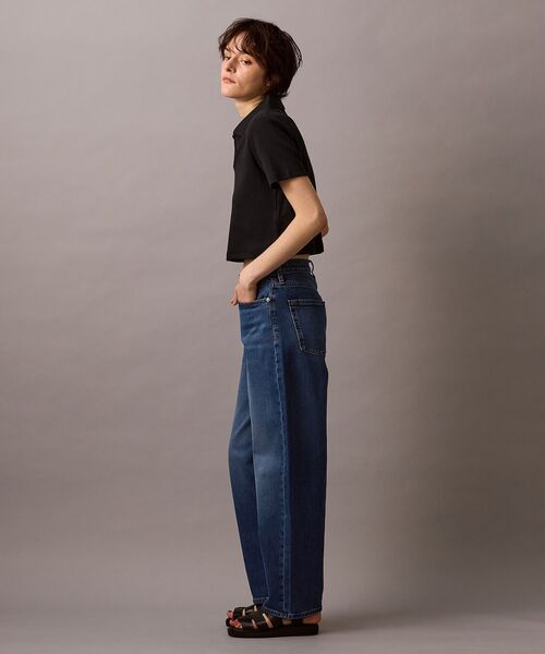 Calvin Klein(カルバン・クライン)の「ロゴリブ ポロシャツ(ポロシャツ・レディース・ブラック/ライトピンク/ホワイト・M/S/XS)」の8枚目の写真