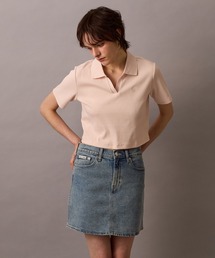 Calvin Klein | ロゴリブ ポロシャツ(ポロシャツ)