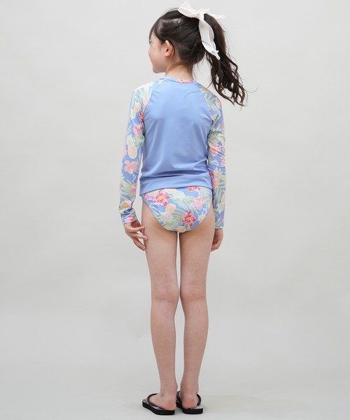 ROXY/ロキシー TROPICAL STORY LS LYCRA S キッズ 水着 スイム