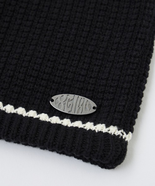 X-girl（エックスガール）の「CAT EAR BEANIE（ニットキャップ/ビーニー・レディース・ホワイト/ブラック・ONE SIZE）」の4枚目の写真