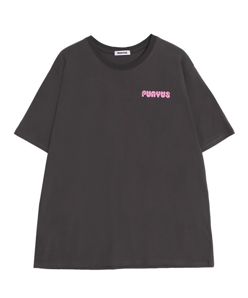 PUNYUS（プニュズ）の「10th rabbitビッグＴシャツ（Tシャツ/カットソー・レディース・ホワイト/スミクロ・3/4）」の18枚目の写真