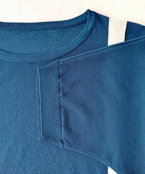 Q（キュー）の「シアードルマンニット（ニット/セーター・レディース・ブラック/ネイビー・MEDIUM）」の20枚目の写真