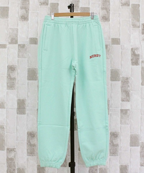 NERDY キャンパスジョガーパンツ Campus Jogger Pants