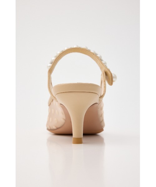STACCATO(スタッカート)の「パールラインシースルードットミュール(パンプス・レディース・オレンジ系その他/ブラック・22.5cm/23cm/23.5cm/24cm/24.5cm)」の16枚目の写真