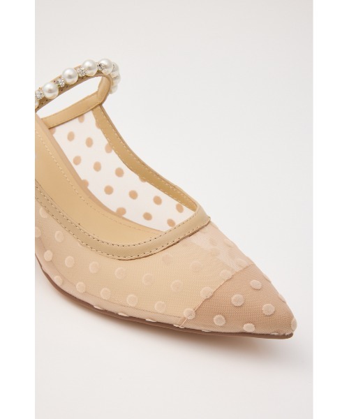 STACCATO(スタッカート)の「パールラインシースルードットミュール(パンプス・レディース・オレンジ系その他/ブラック・22.5cm/23cm/23.5cm/24cm/24.5cm)」の18枚目の写真