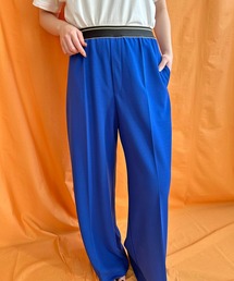LHELBIE（レルビエ）の「デザインベルトワイドパンツ（スラックス）」