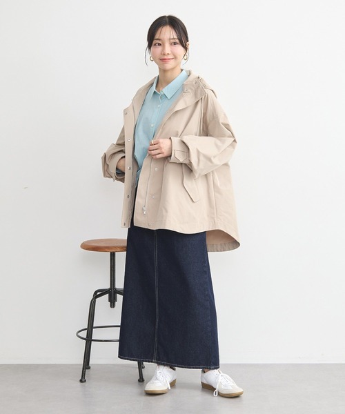 earth music&ecology（アースミュージックアンドエコロジー）の「ナローデニムスカート（デニムスカート・レディース・ブルー系その他/インディゴブルー・M/S）」の13枚目の写真