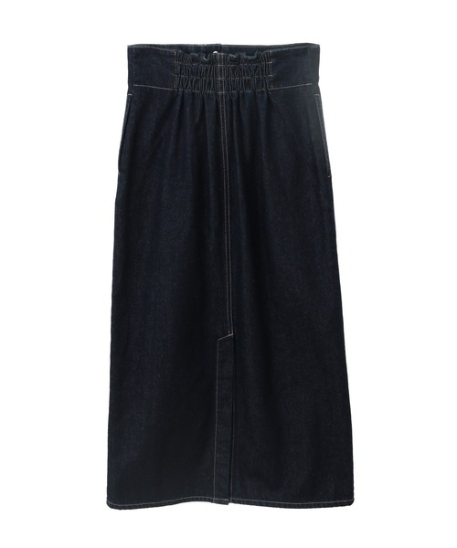 earth music&ecology（アースミュージックアンドエコロジー）の「ナローデニムスカート（デニムスカート・レディース・ブルー系その他/インディゴブルー・M/S）」の15枚目の写真