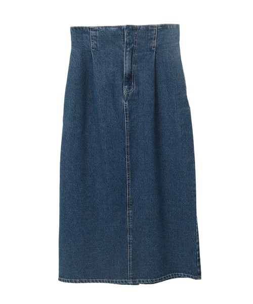 earth music&ecology（アースミュージックアンドエコロジー）の「ナローデニムスカート（デニムスカート・レディース・ブルー系その他/インディゴブルー・M/S）」の11枚目の写真