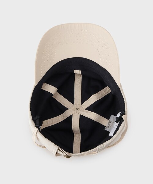 OPAQUE.CLIP（オペークドットクリップ）の「【取外し可】紐付きナイロンキャップ（キャップ・レディース・オフホワイト/グレー/ブラック・00）」の7枚目の写真