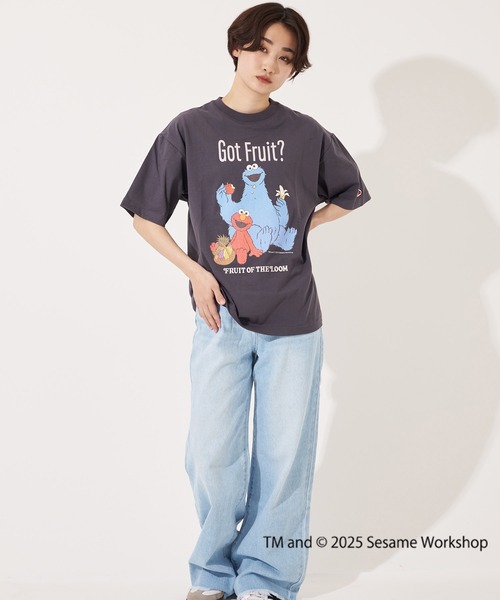 【FRUIT OF THE LOOM】SESAME STREET×FTL Illust T-Shirt C/全2色 楽天市場】Fruit of the Loom フルーツオブザルーム SESAME