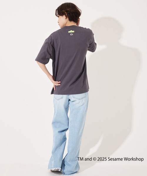 セール】SESAME STREET×FTL Illust T-Shirt B / コラボ / セサミ