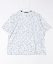 ティゴラ TIGORA ランニング ユニセックス半袖Tシャツ 総柄ビッグシルエット